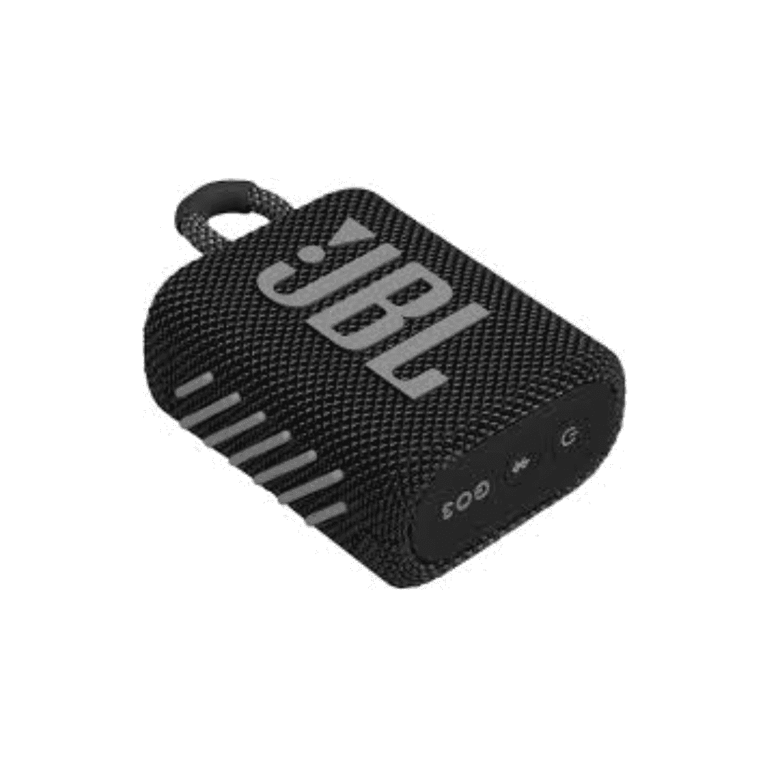 JBL Go 3 Waterproof Portable Bluetooth Speaker - Black