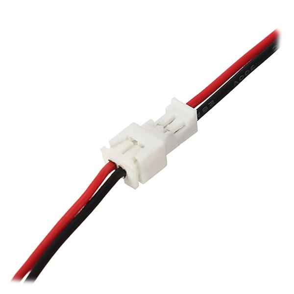 Micro JST 1.25mm 2-Pin Male and Female Connector