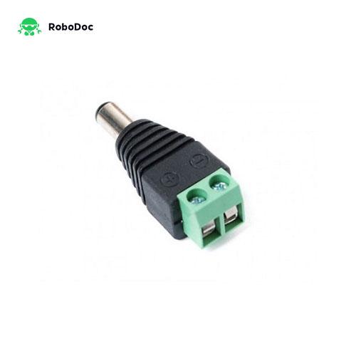 2.1mm Barrel Type Male DC Power Jack