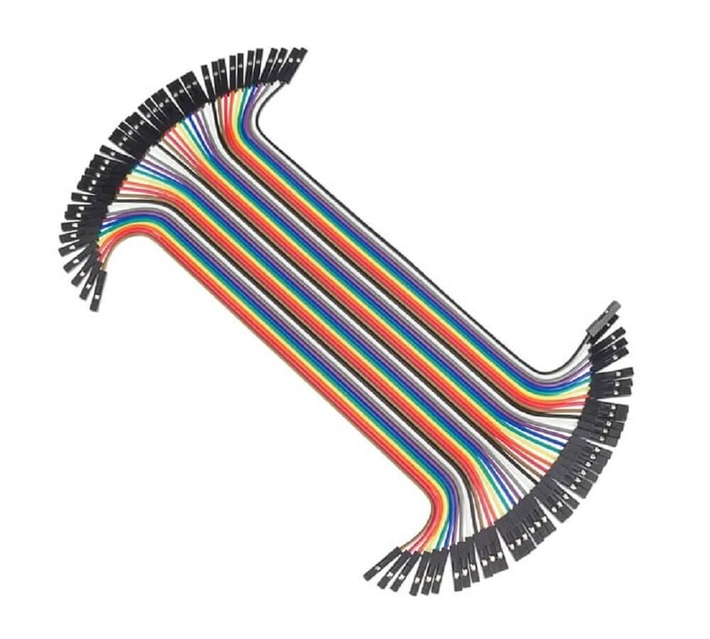 Jumper Wires (F to F) 20 Pieces