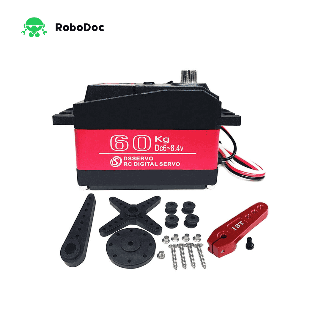 DS5160 SSG 60Kg DC 6 - 8.4V Waterproof Digital Servo Motor