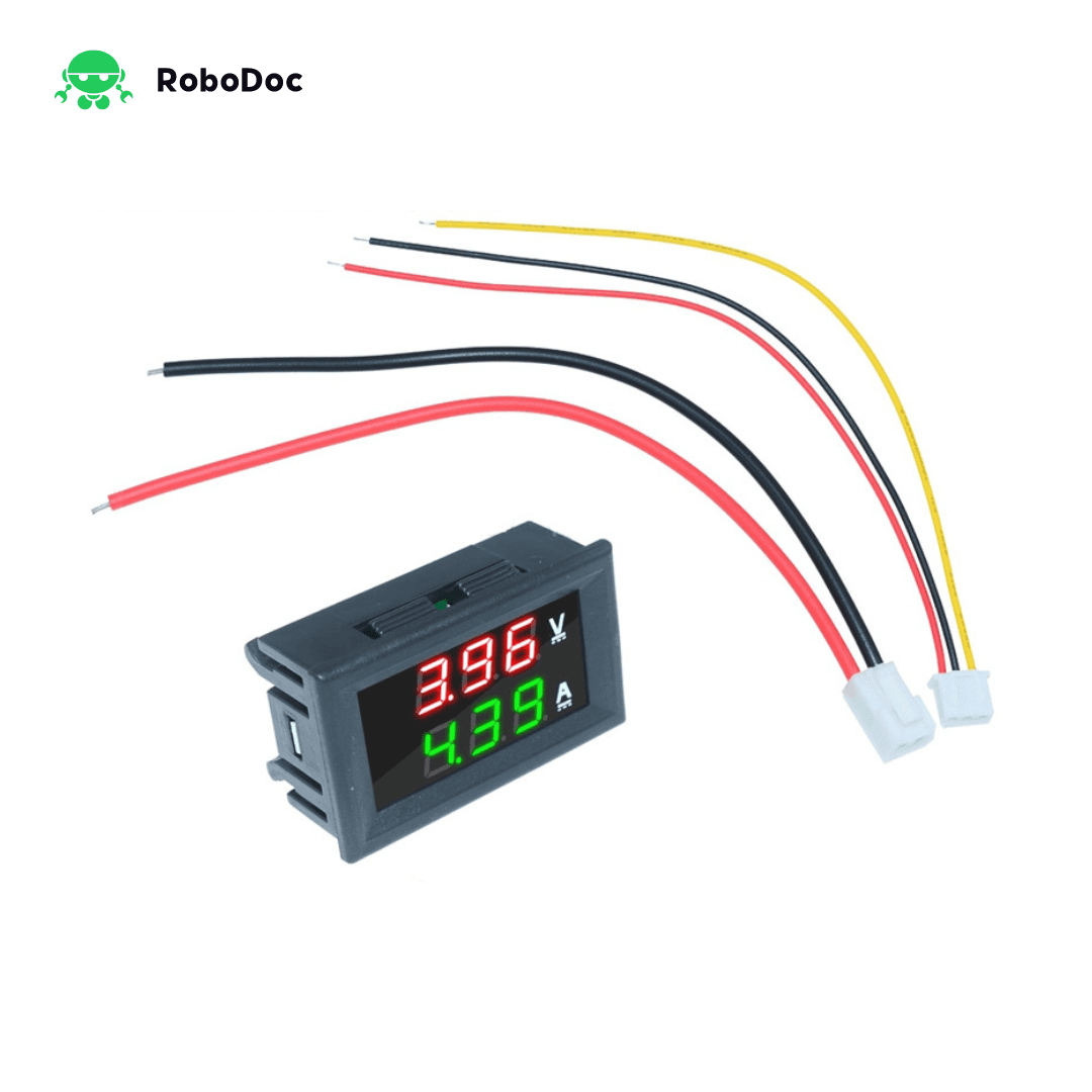 2/3 Wire Digital Voltmeter Ammeter Large